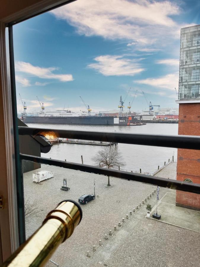 شقة Loft-Panoramablick-Hafen & Elbe! هامبورغ المظهر الخارجي الصورة
